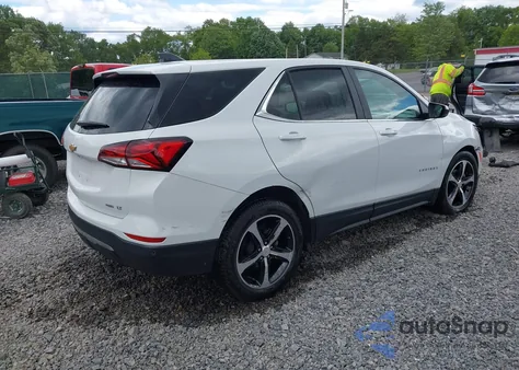 2024 Chevrolet Equinox Awd Lt из США, поврежденный, VIN 3GNAXUEG2RS219522